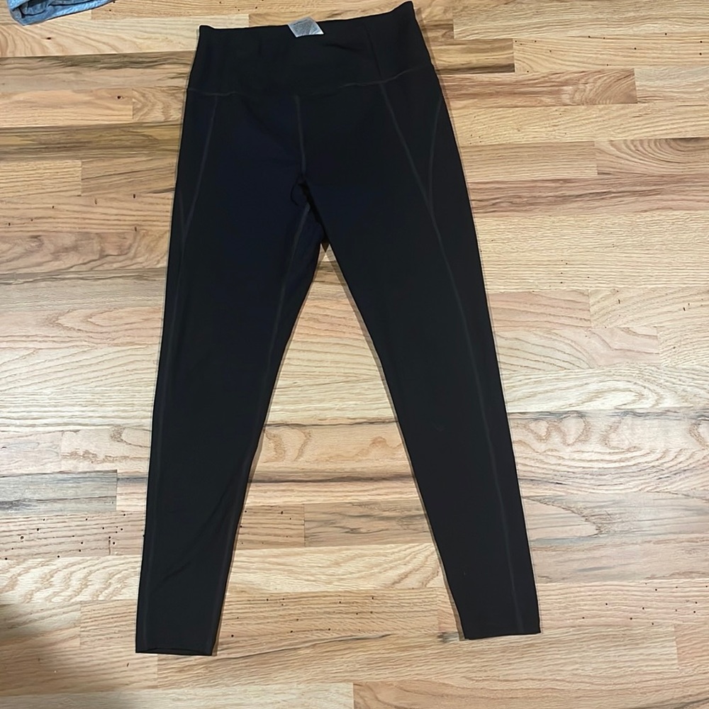 Girlfriend collective NWOT black leggings in large
